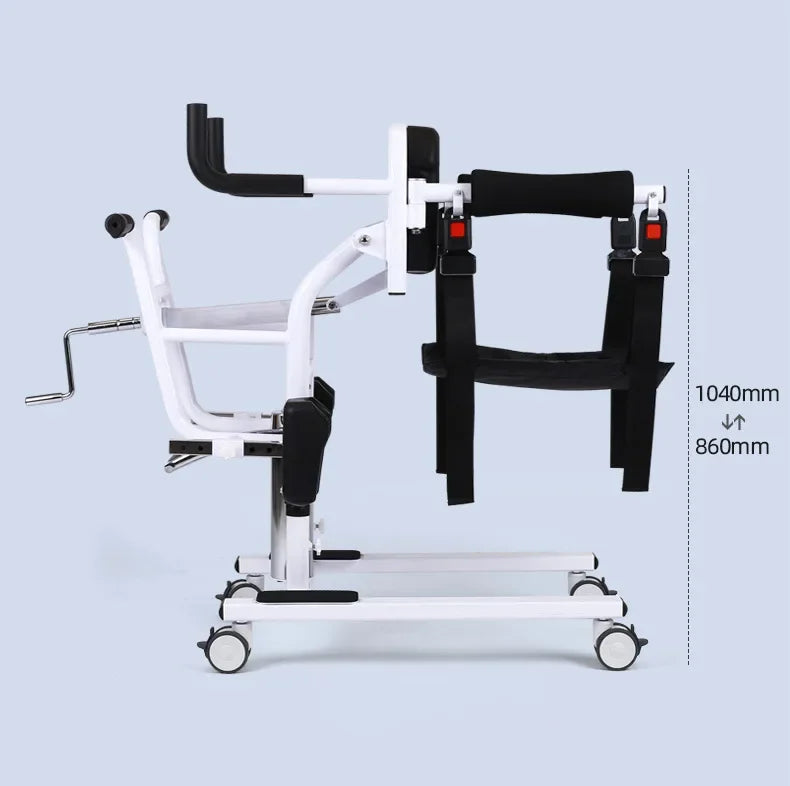Patient Transfer Chair for Assisted Transfers