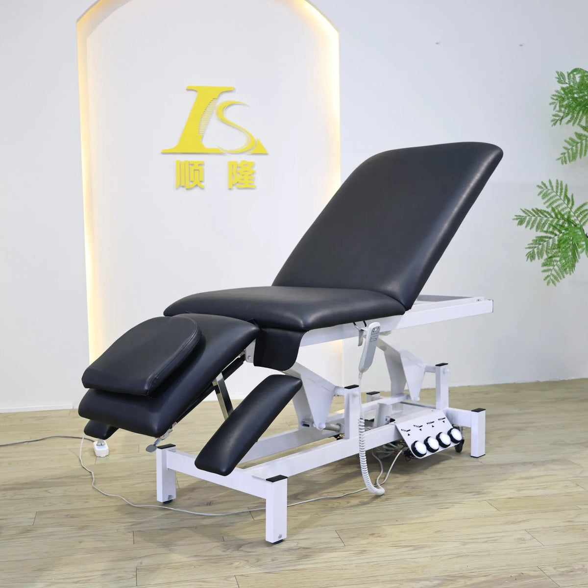 Electric Adjustable Treatment Table with Face Hole