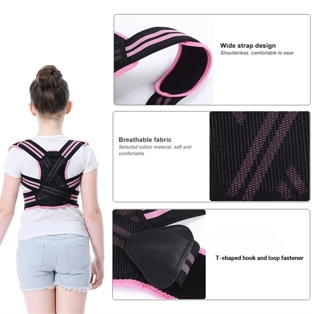 Adjustable Kids’ Back Posture Corrector
