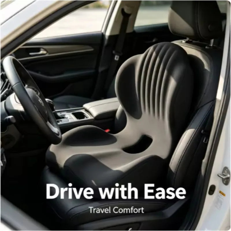 Connected Seat Cushion with Back Support