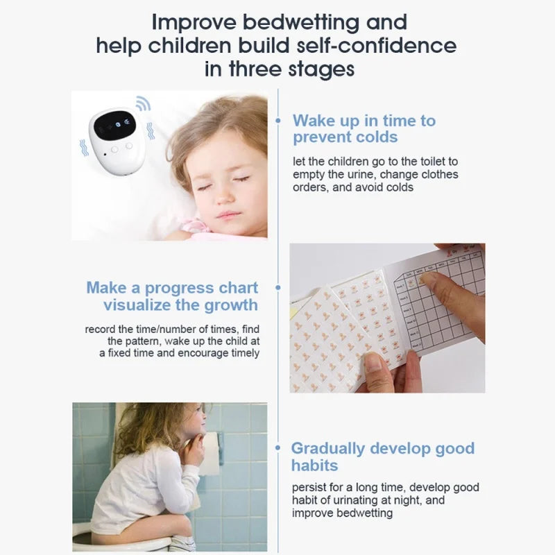 Wireless Bedwetting Wet Reminder Alarm