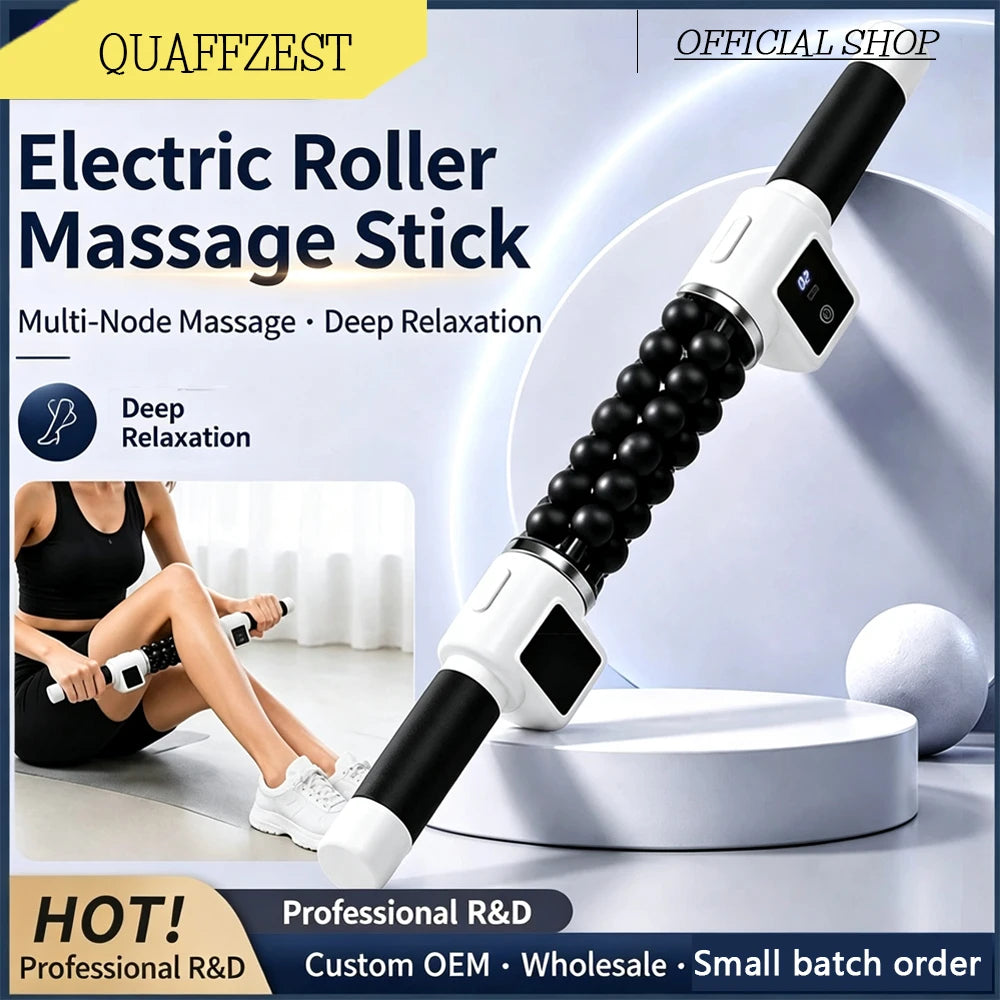 Rechargeable Electric Roller Massage Stick