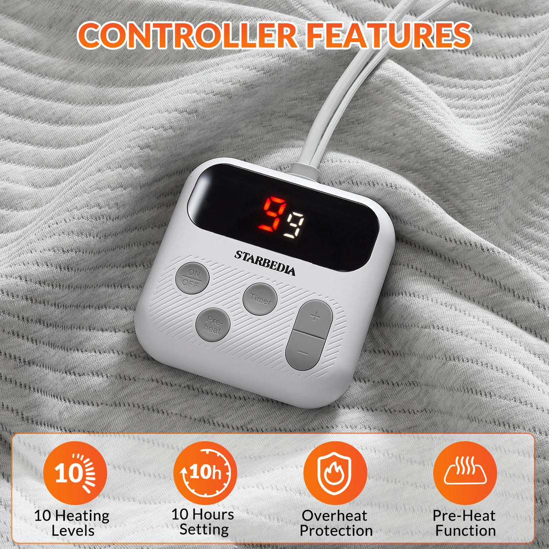 Full-Size Heated Mattress Pad