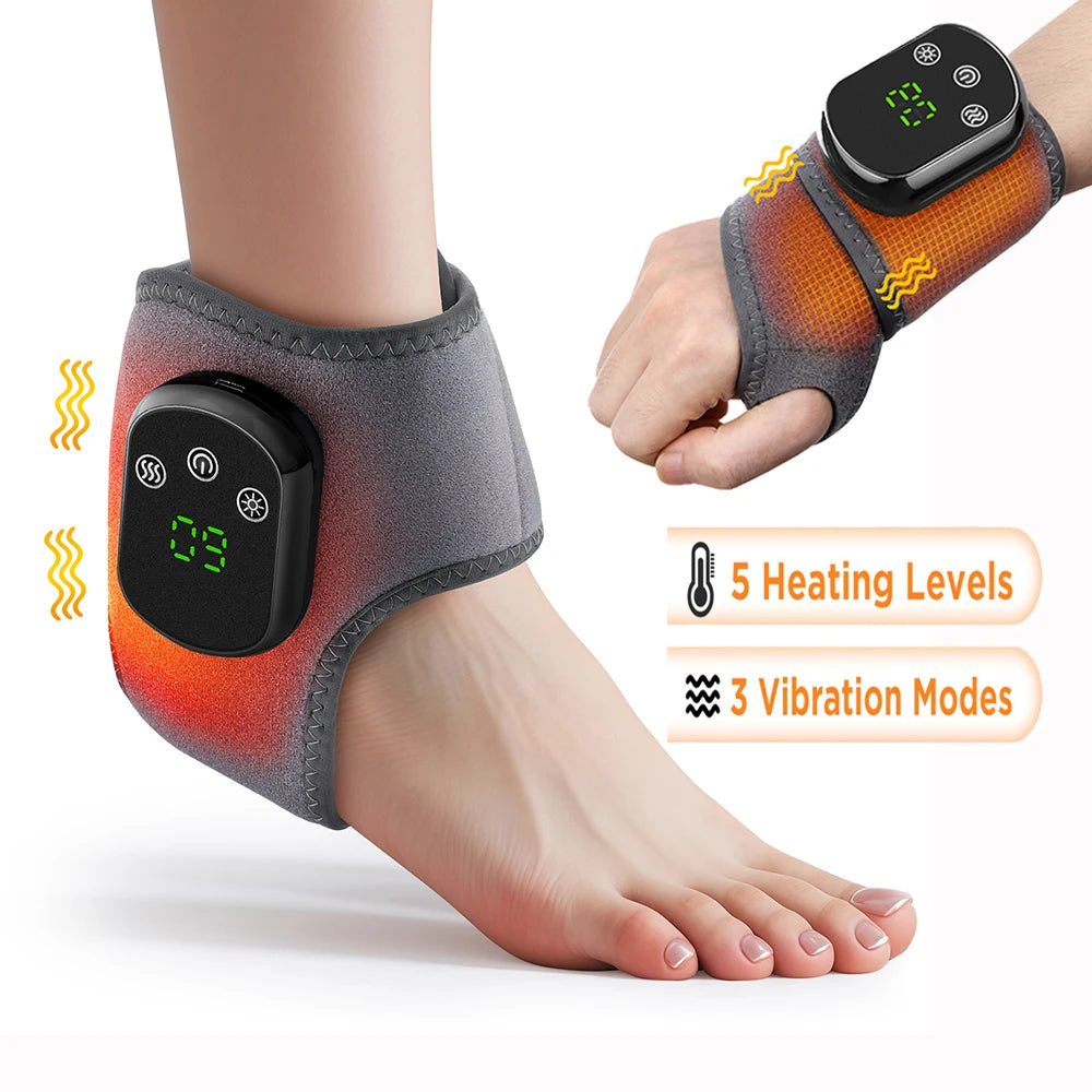 Electric Hand and Foot Massager with Heat and Vibration