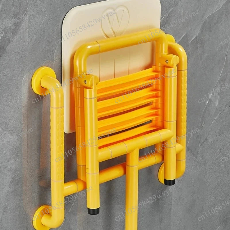 Foldable Wall-Mounted Shower Stool