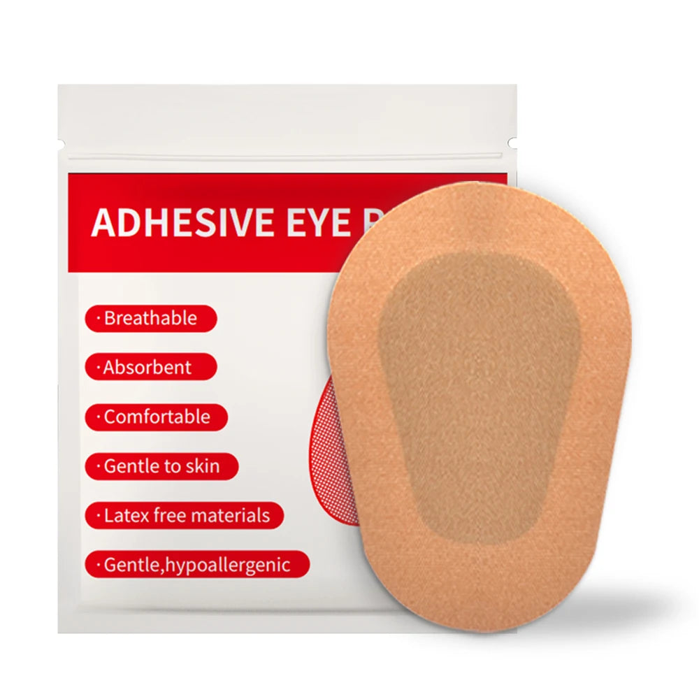 Breathable Sterile Eye Patches, 40-Piece Pack, 5.8 x 8.2 cm