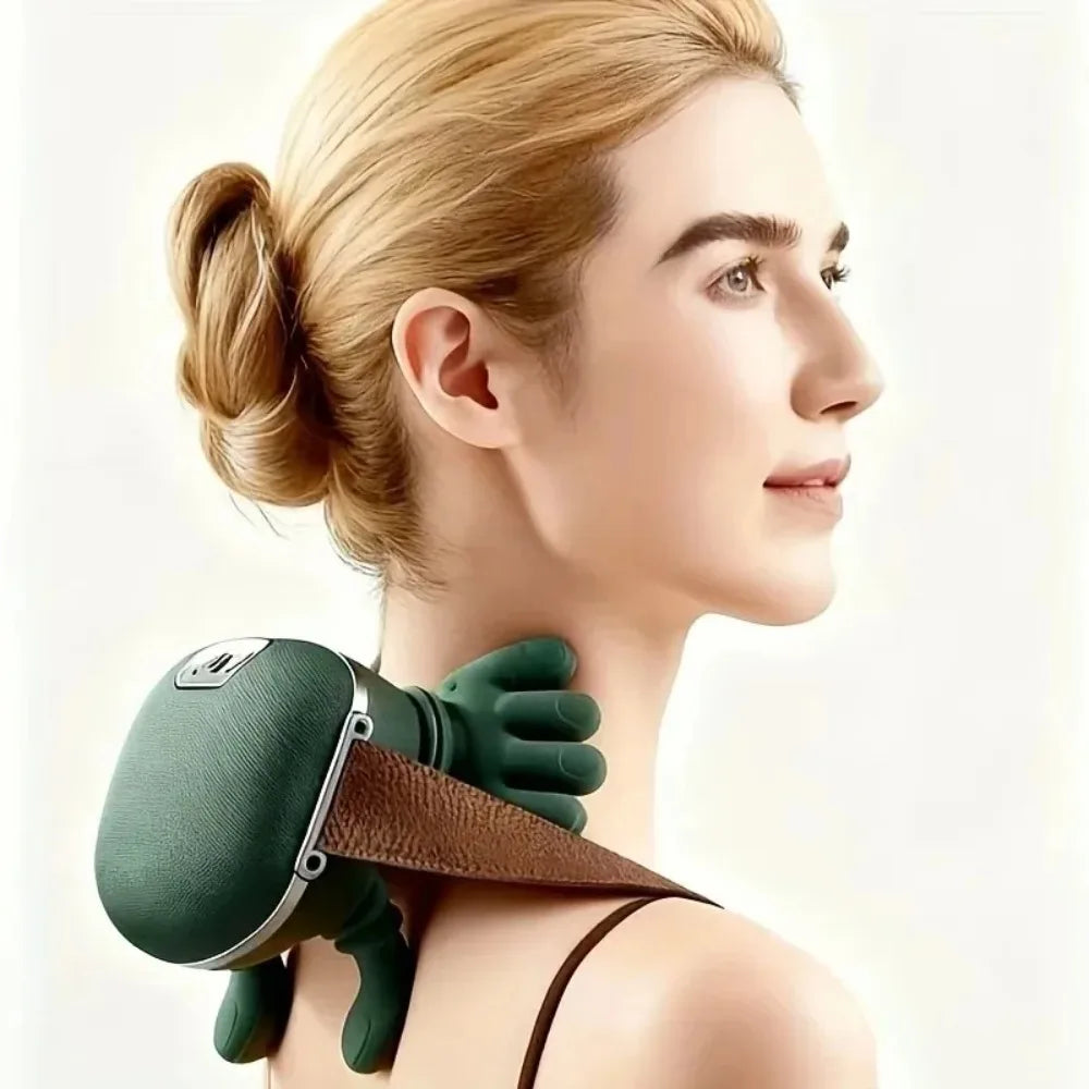 Rechargeable Neck and Shoulder Massager with Heat
