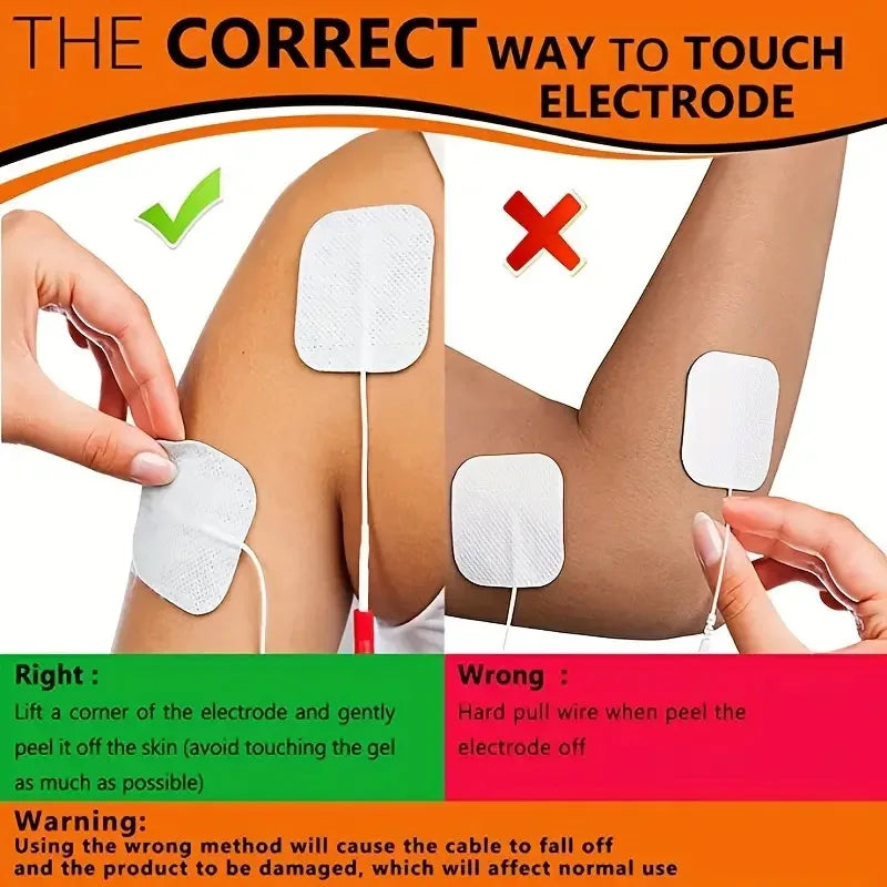 EMS Conductive Gel Electrode Replacement Pads