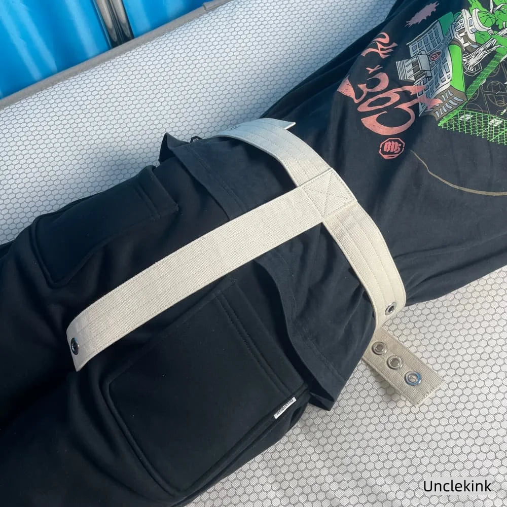 Adjustable Patient Safety Strap with Lockable Waist Belt