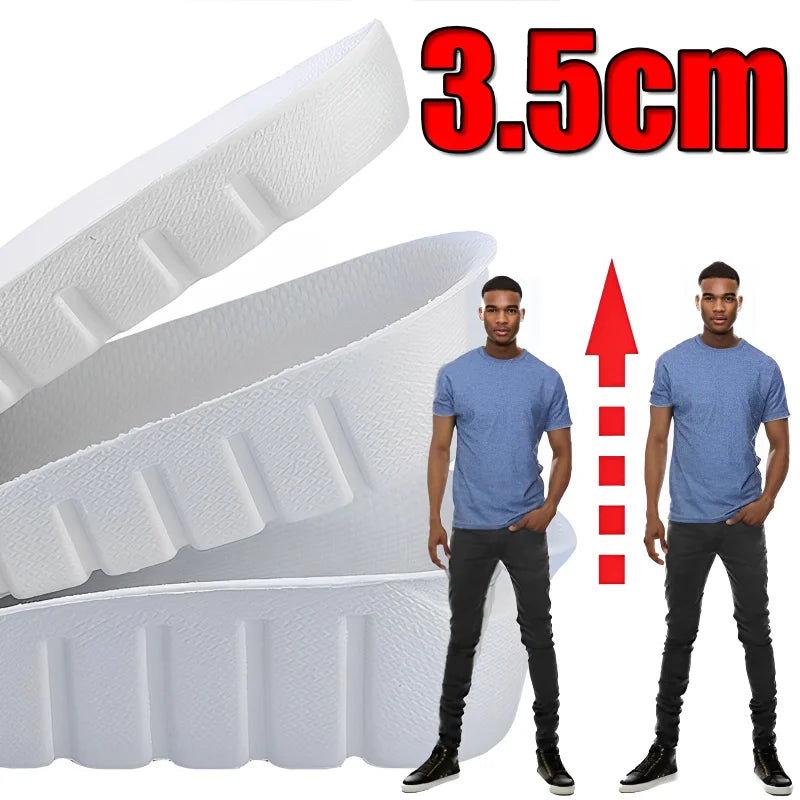 Invisible Height Lift Insoles with Arch Support