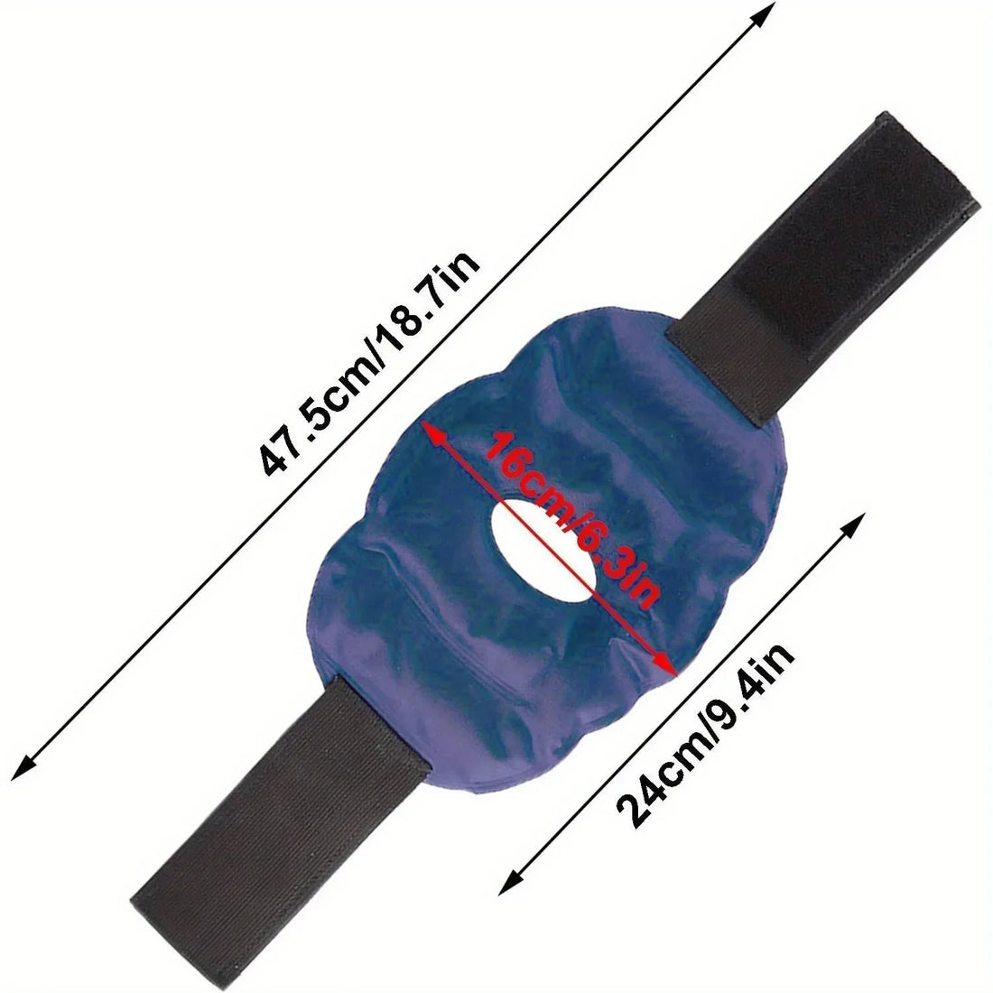 Reusable Knee Cold Pack Wrap