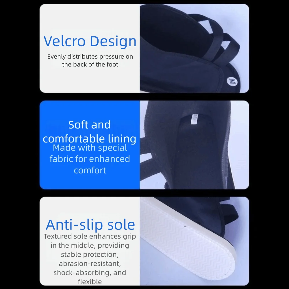 Walking Cast Shoe for Post-Operative Foot Protection