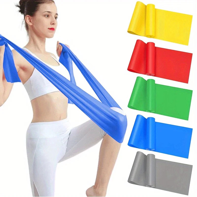 4-Pack Resistance Bands for Fitness, Yoga and Pilates