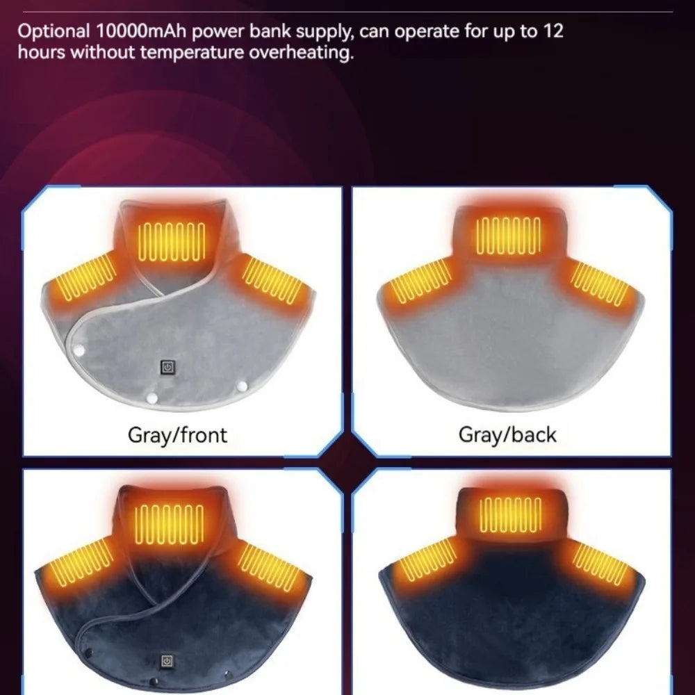 USB Rechargeable Electric Heating Shoulder Pad
