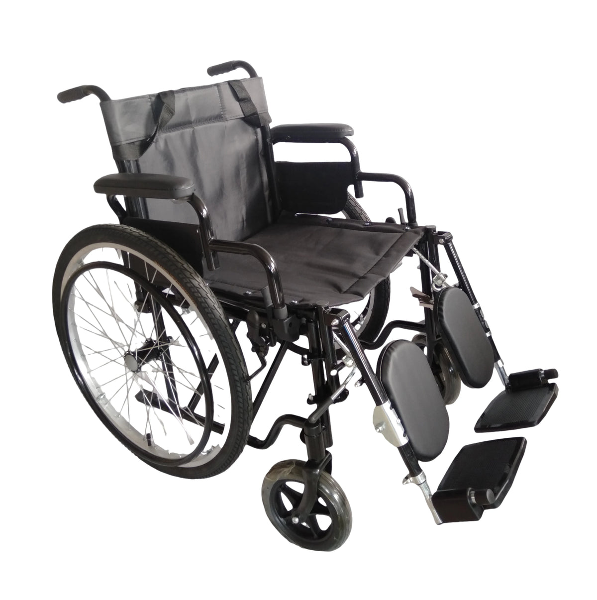 Reinforced Steel Foldable Manual Wheelchair