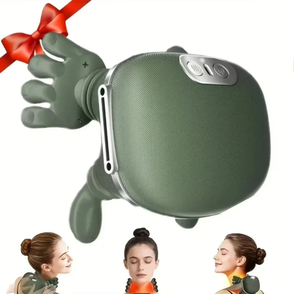Rechargeable Neck and Shoulder Massager with Heat
