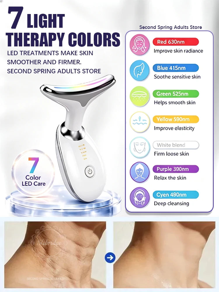 Handheld Neck and Face Vibration Massager