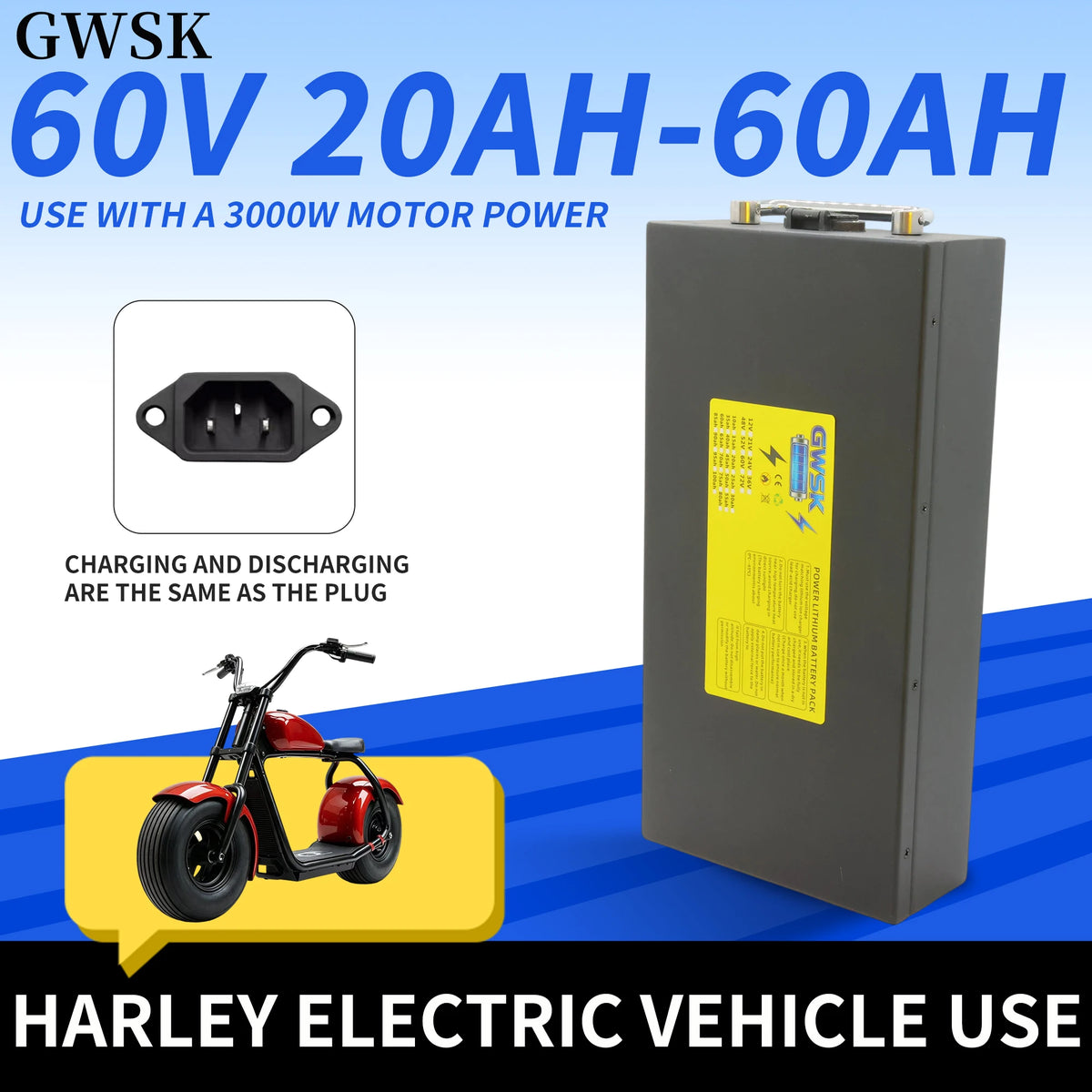 60V Battery for Electric Mobility Devices