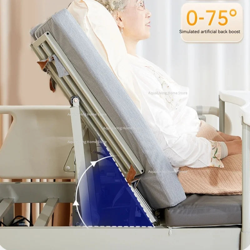 Full Electric Home Care Bed with Turning and Toilet