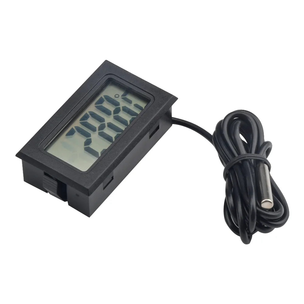 Mini LCD Digital Thermometer with 1 m Cable
