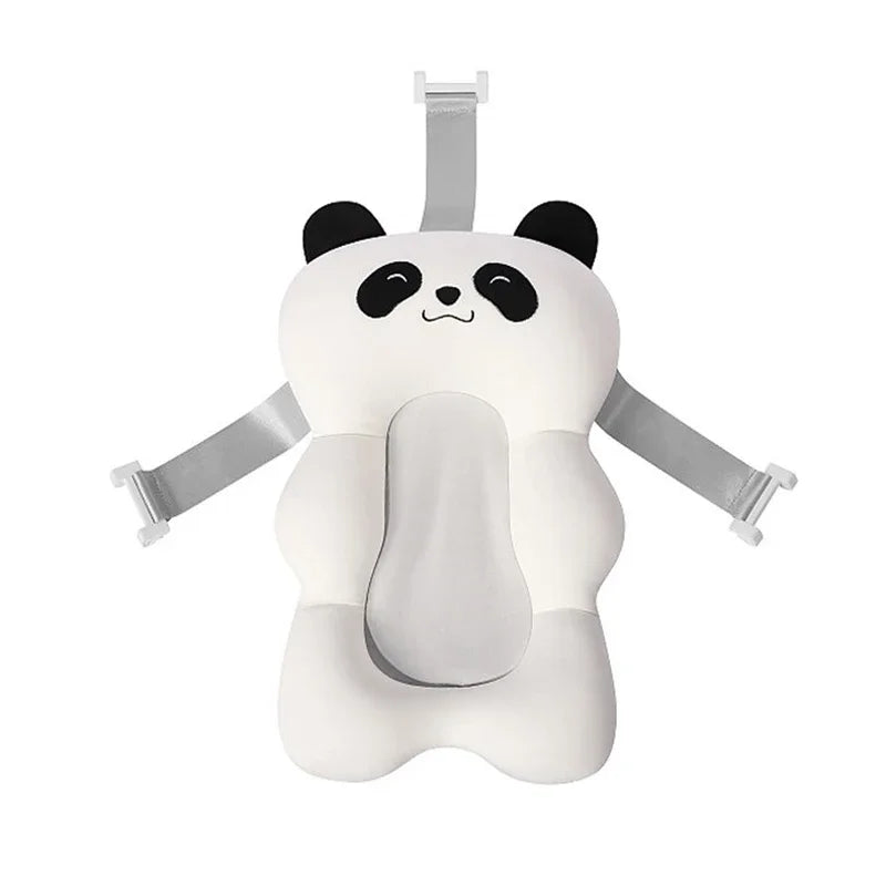 Foldable Baby Bath Seat with Adjustable Support