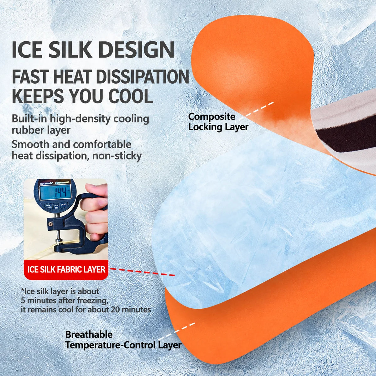 Elastic Wrist Support Wrap with Reusable Gel Ice Pack