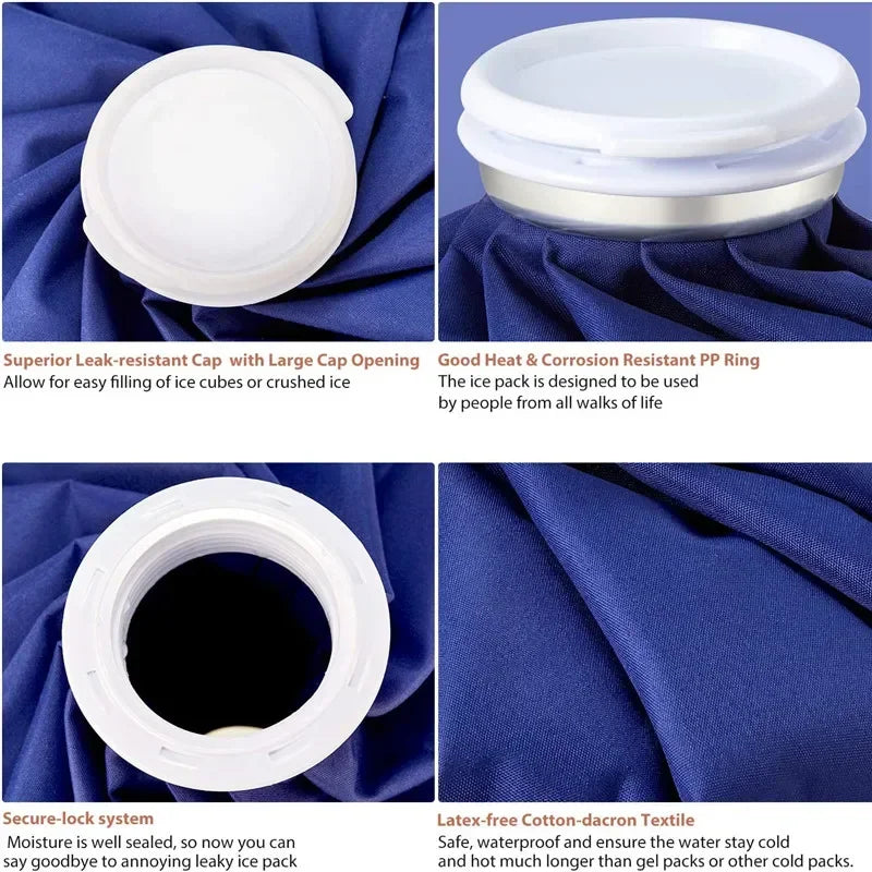 Reusable Hot and Cold Pack with Elastic Wrap