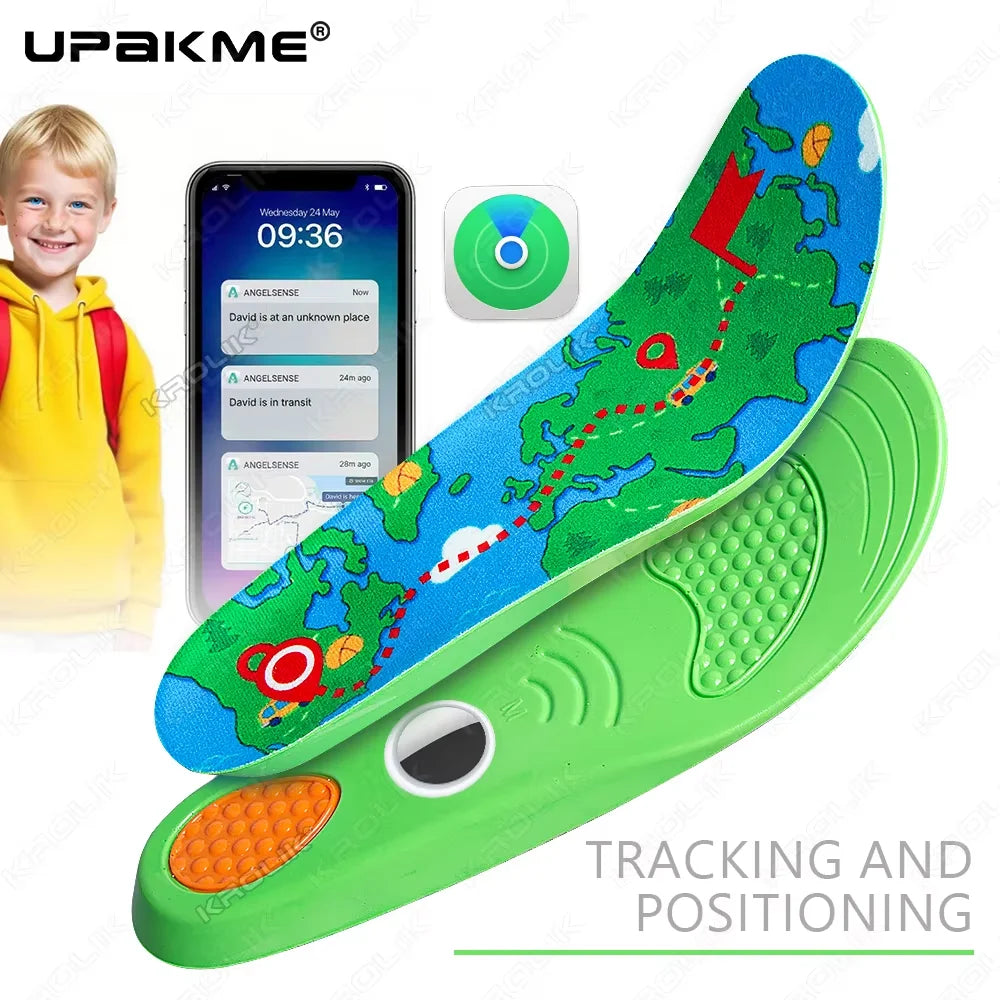 Tracker Insoles with Hidden AirTag Holder