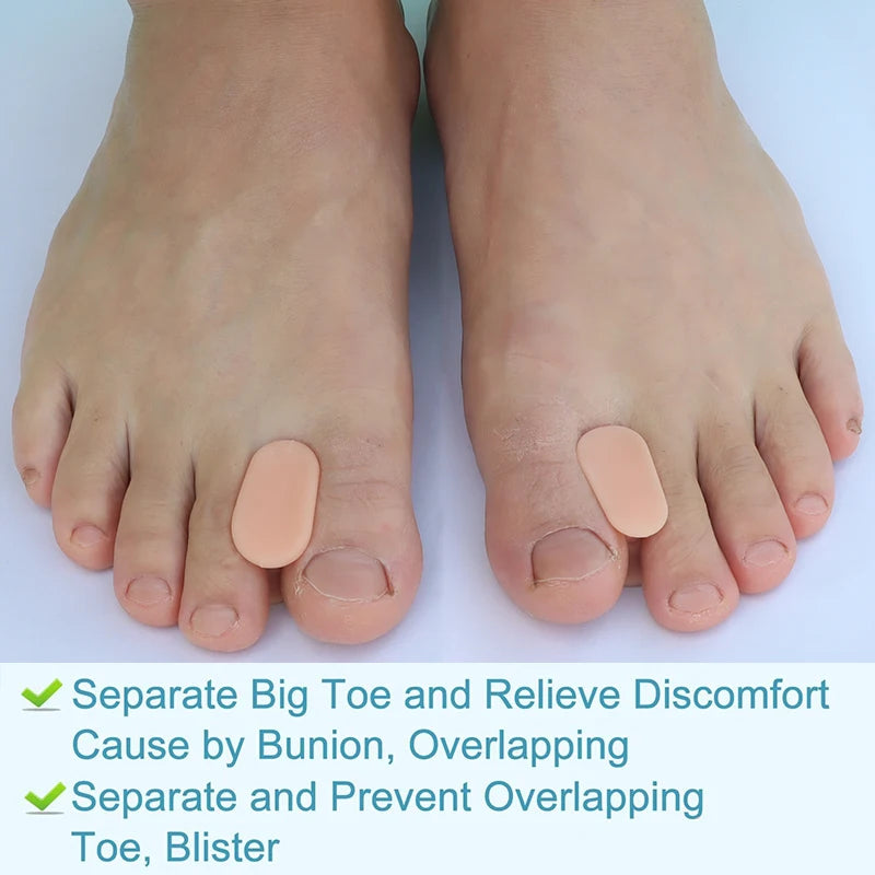 Gel Toe Separators for Overlapping Toes