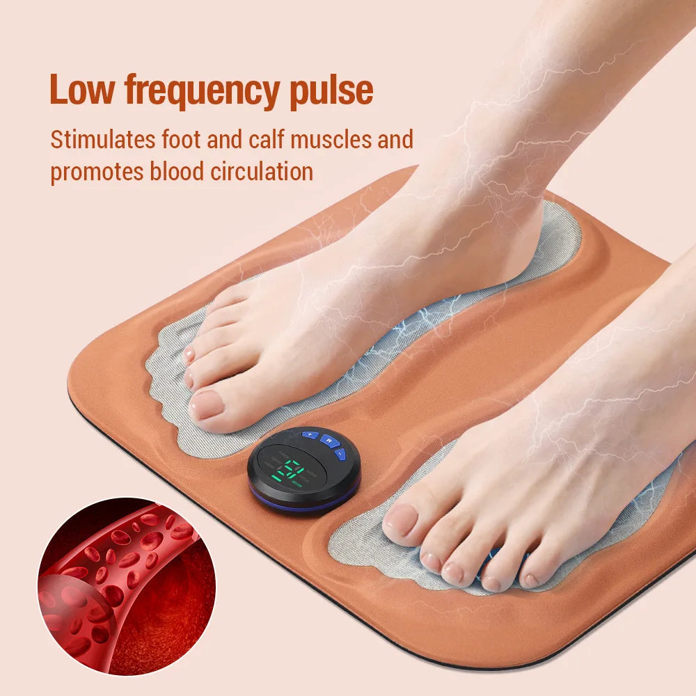 Foot Pad Massager with Wireless Remote