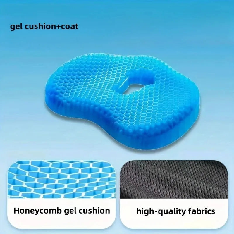 U-Shaped Honeycomb Gel Seat Cushion