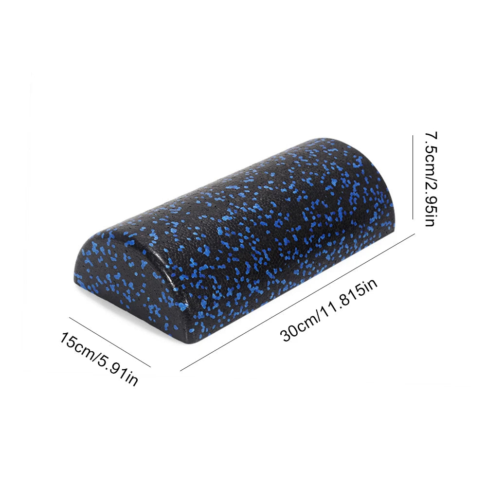 Half-Round Foam Roller for Yoga, 30 cm