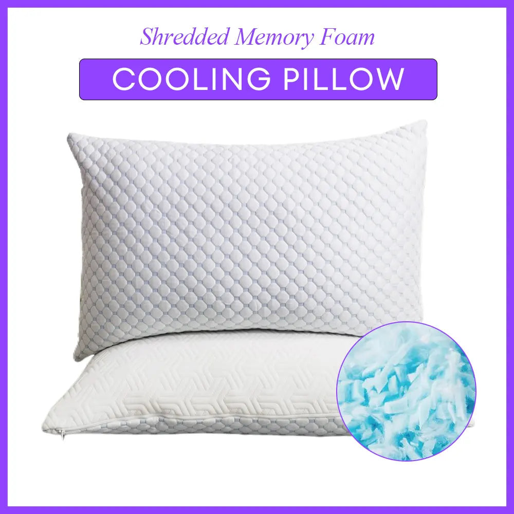 Adjustable-Firmness Memory Foam Pillow