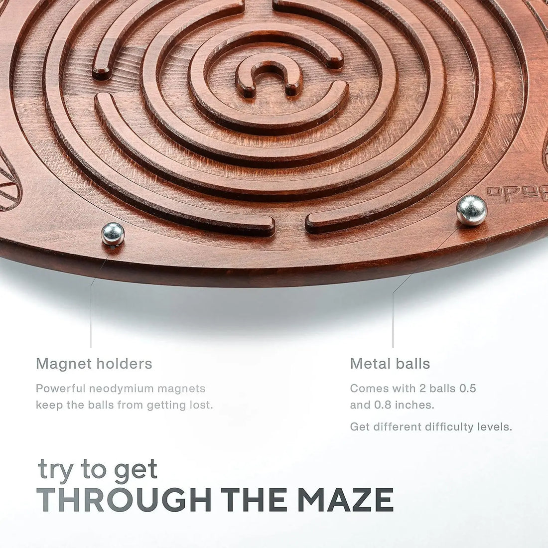 Balance Board with Maze Game