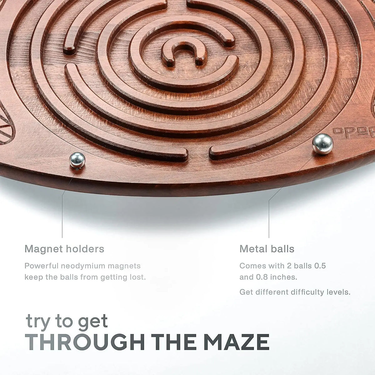Balance Board with Maze Game