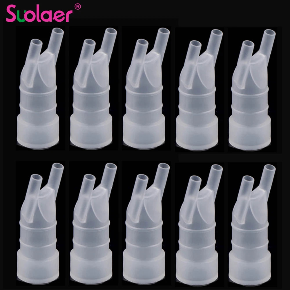 Nebulizer Mouthpiece and Nosepiece Set