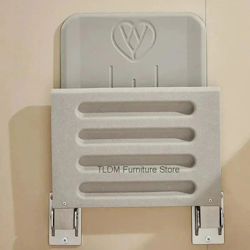 Folding Wall-Mounted Bathroom Seat