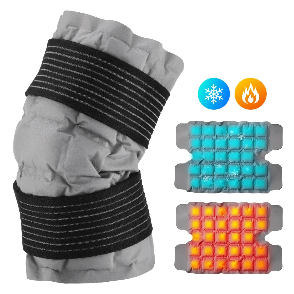 Reusable Knee Hot and Cold Gel Pack Wrap