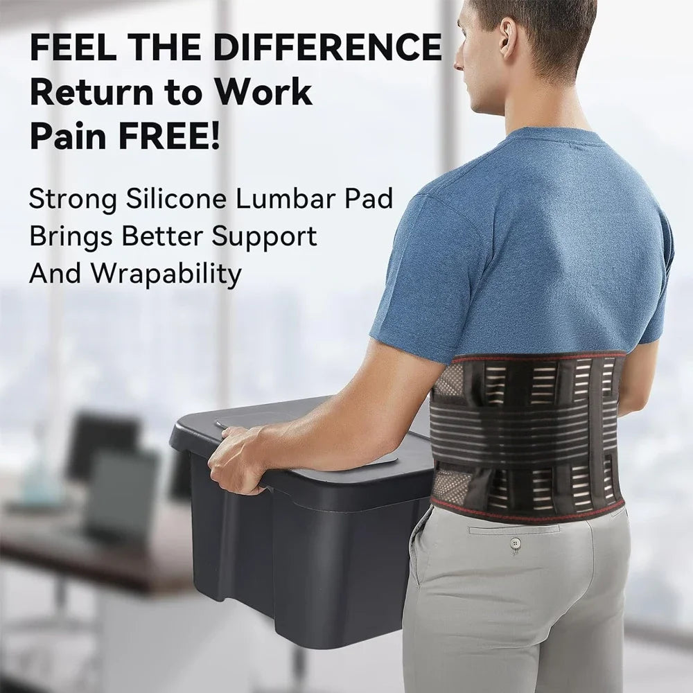 Adjustable Lower Back Support Belt