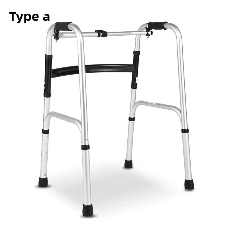 Foldable Four-Wheel Adjustable Walker