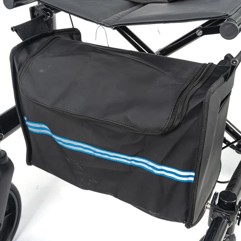 Foldable Four-Wheel Rollator Walker