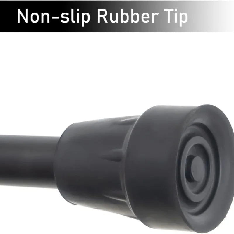 Adjustable Forearm Crutch with Rubber Tip