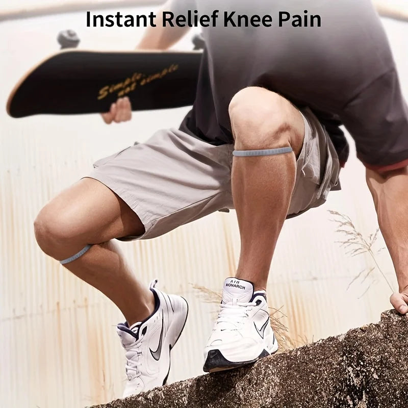 Silicone Patella Strap for Running and Sports