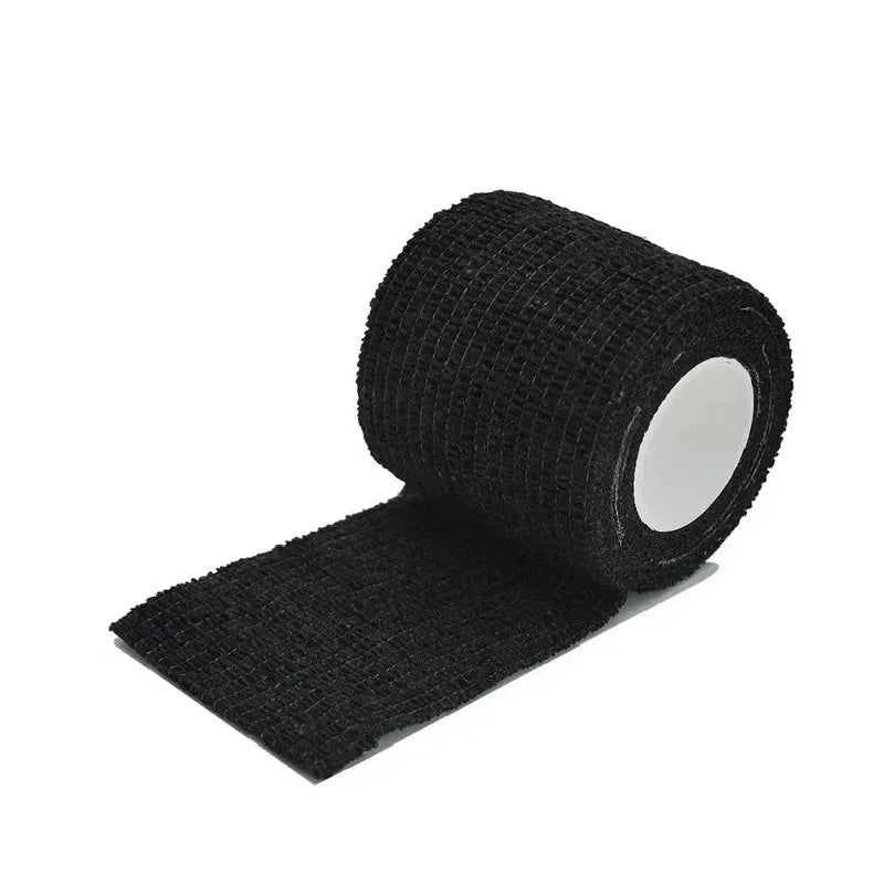 Black Self-Adhesive Cohesive Sports Bandage