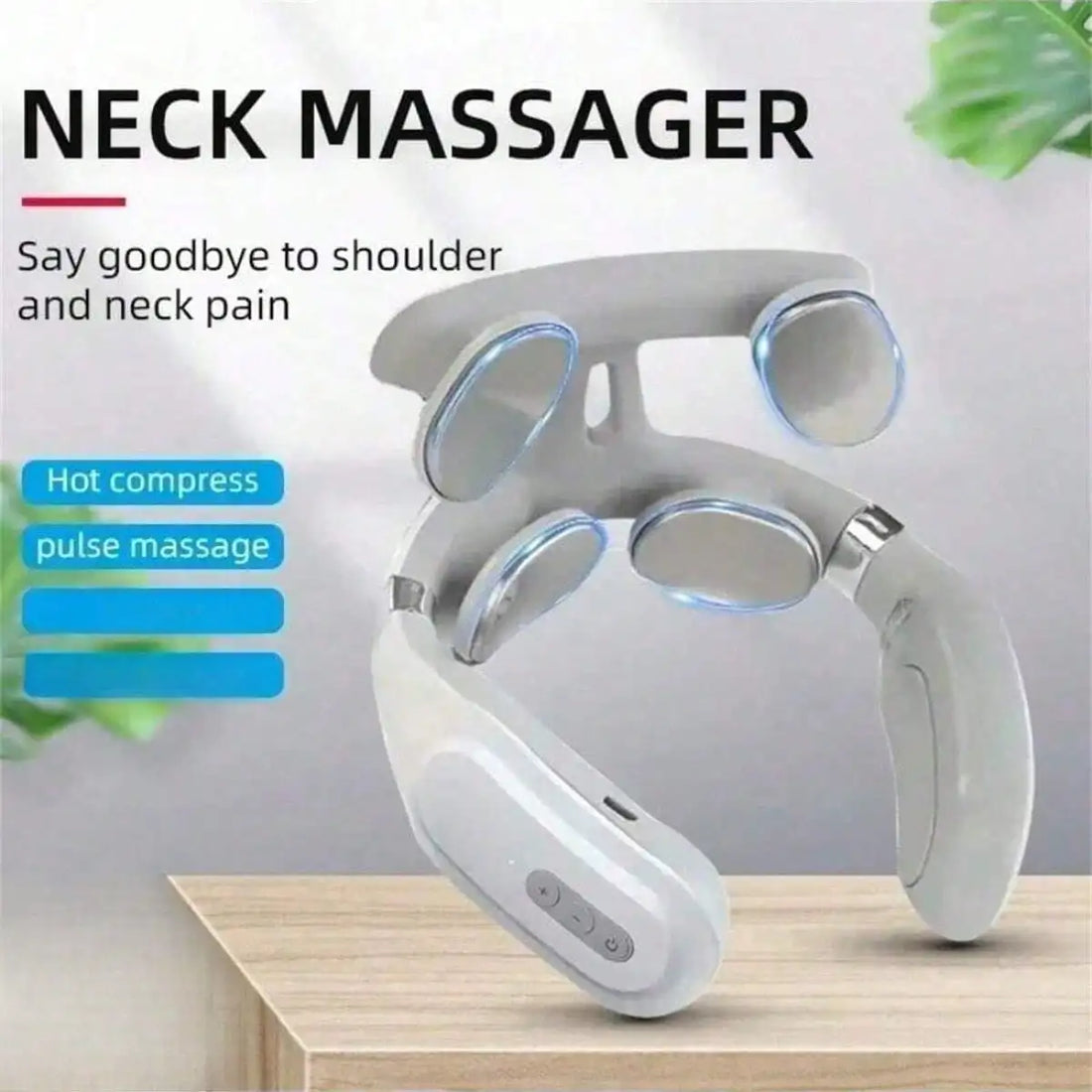USB-Charging Neck Massager with Heat
