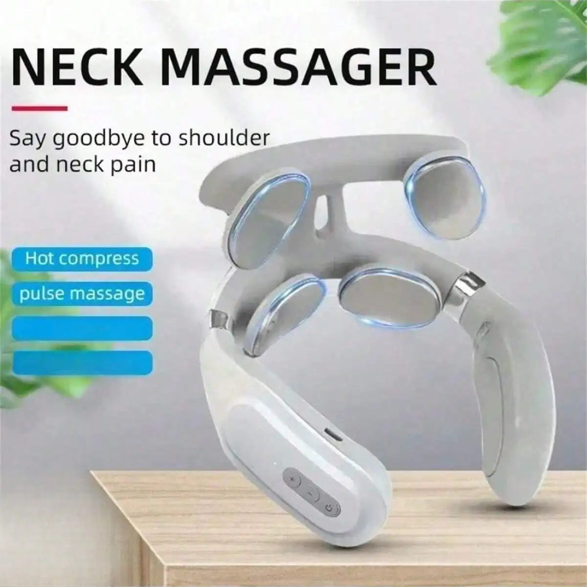 USB-Charging Neck Massager with Heat