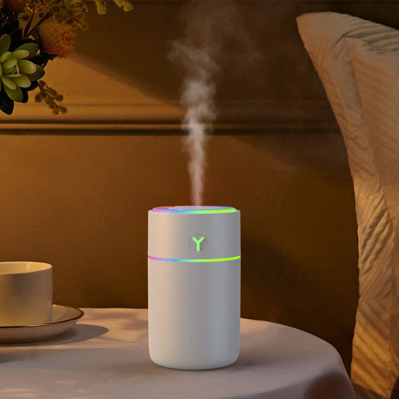 230 ml USB Humidifier with 7-Color LED Light
