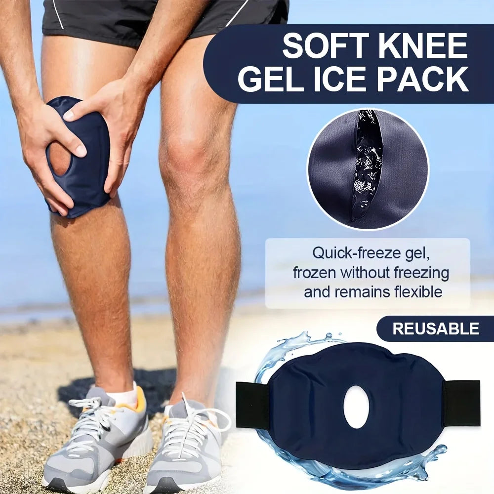 Reusable Knee Cold Pack Wrap