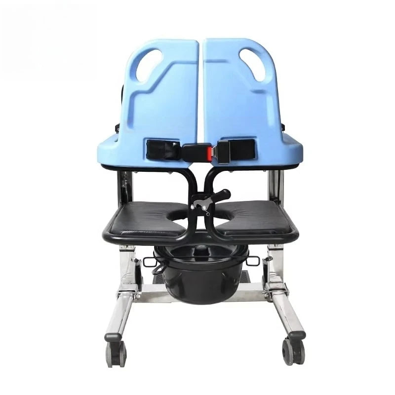 Electric Patient Transfer Chair for Bathroom Use