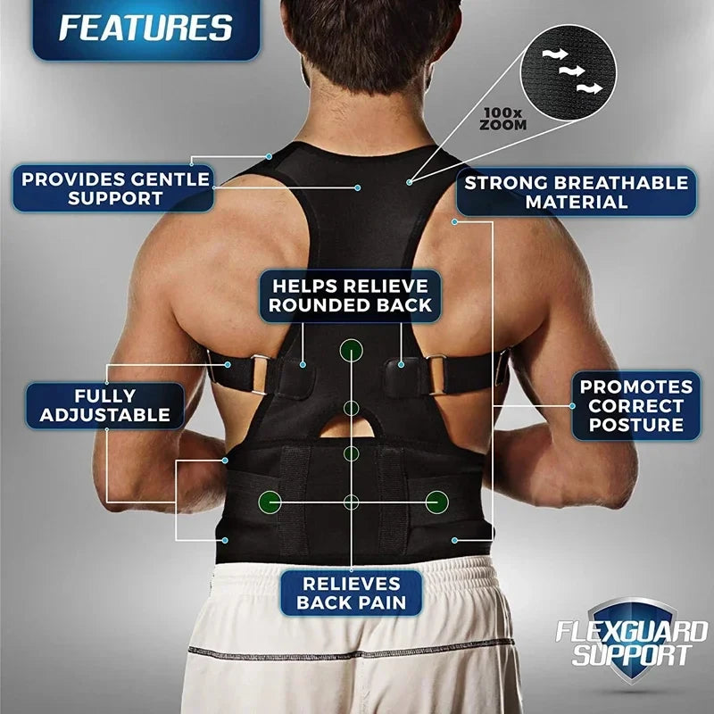 Shoulder Posture Corrector Belt
